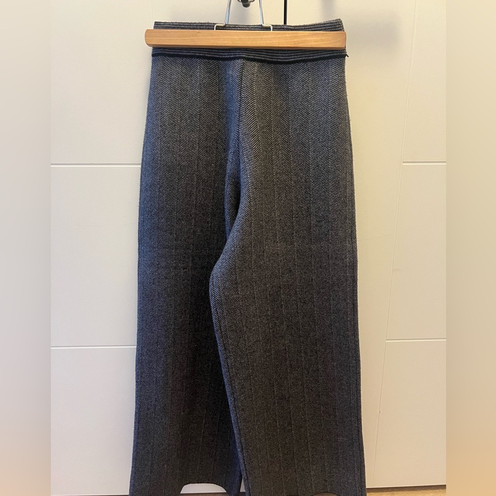 MaxMara Weekend Line Herringbone Ankle/Cropped Pants